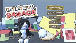 Catlateral Damage Title Screen